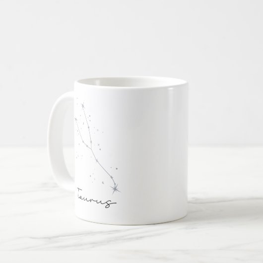 Taurus Zodiac Constellation Koffiemok (Voorkant links)