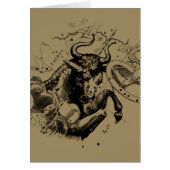 Taurus Zodiac Constellation Map Hevelius 1690 (Voorkant)