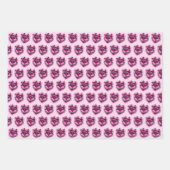 Taurus Zodiac Coquette Hart Verjaardagstaart Inpakpapier Vel (Voorkant 3)