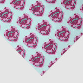 Taurus Zodiac Coquette Hart Verjaardagstaart Tissuepapier (Detail)