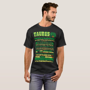 Taurus Zodiac Dominant in Relatie T-shirt