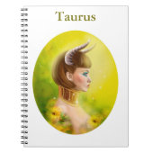 Taurus Zodiac Fantasy Notitieboek (Voorkant)