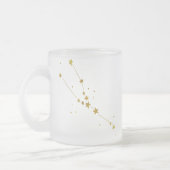 Taurus Zodiac Frosted Beer Mok (Links)