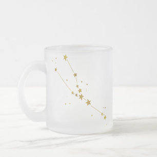 Taurus Zodiac Frosted Beer Mok
