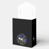 Taurus Zodiac Glas in lood Notre-Dame de Paris FB Bedankdoosjes (Geopend)