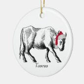 Taurus Zodiac Holiday Ornament (Links)