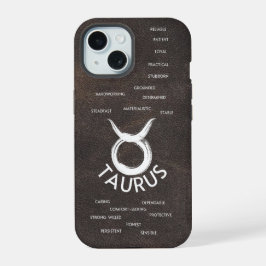 Taurus Zodiac Horoscoop Traits Guys iPhone 15 Case