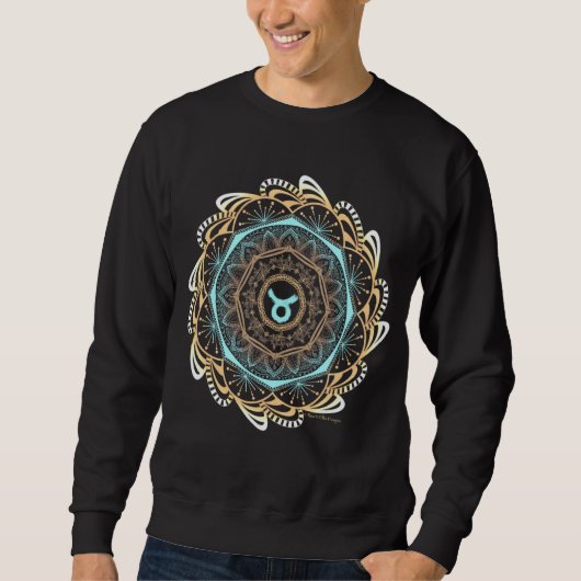 Taurus Zodiac Mandala Trui (Voorkant)