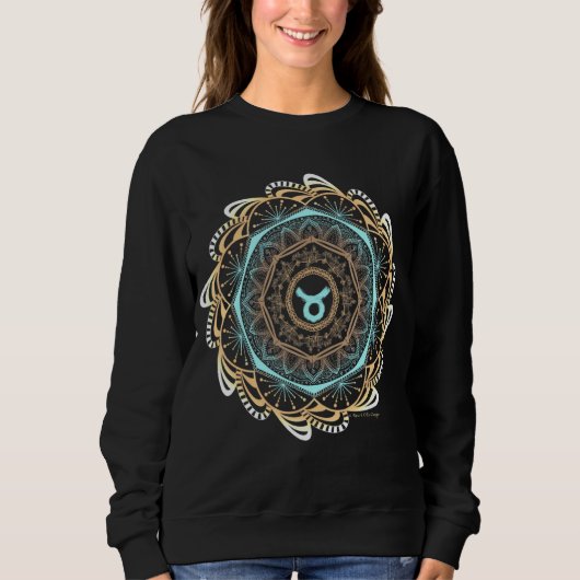 Taurus Zodiac Mandala Trui (Voorkant)