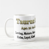 Taurus Zodiac Moederdag Coffee Mok (Links)
