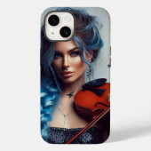 Taurus Zodiac Musician Viool Case-Mate iPhone Case (Achterkant)