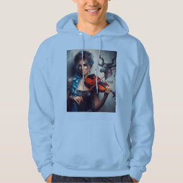 Taurus Zodiac Musician Viool Hoodie