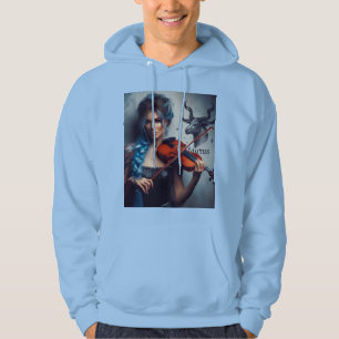 Taurus Zodiac Musician Viool Hoodie