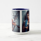 Taurus Zodiac Musician Viool Mok (Midden)