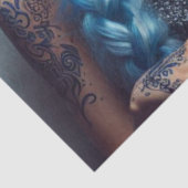 Taurus Zodiac Muzikant Viool Decoupage Tissuepapier (Detail)