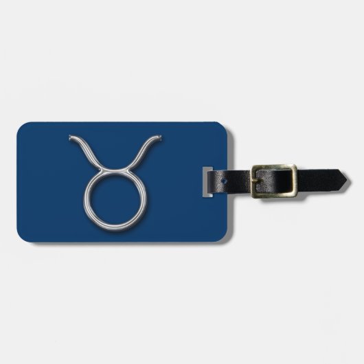 Taurus Zodiac-Personalize Bagagelabel (Voorkant horizontaal)