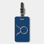 Taurus Zodiac-Personalize Bagagelabel (Voorkant verticaal)