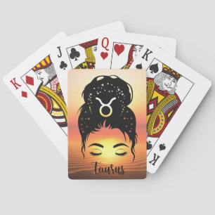 Taurus Zodiac Pokerkaarten