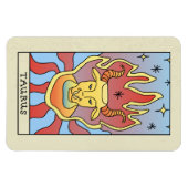 Taurus Zodiac Sign Abstract Art  Magneet (Horizontaal)
