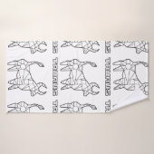 Taurus Zodiac Sign Badhanddoek (Badhanddoek)