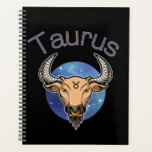 Taurus Zodiac Sign Calendar Planner (Voorkant)