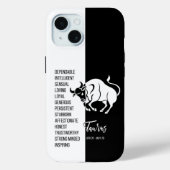 Taurus Zodiac Sign Case-Mate iPhone Case (Achterkant)
