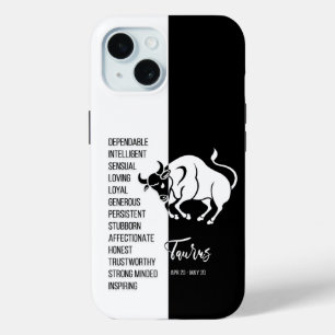 Taurus Zodiac Sign iPhone 15 Case