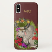 Taurus Zodiac Sign Case-Mate iPhone Case (Achterkant)