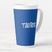 TAURUS ZODIAC SIGN COFFEE Latte Mug Latte Mok (Rechterhoek)