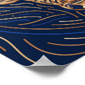 Taurus Zodiac Sign | Digitale Zodiac-afdrukken Poster (Hoek)