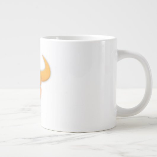 Taurus Zodiac Sign Grote Koffiekop (Rechts)