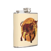 Taurus Zodiac Sign Heupfles (Rechts)