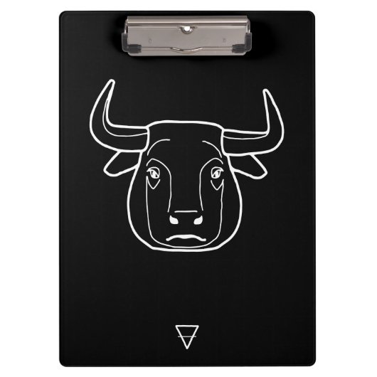 Taurus Zodiac Sign -  Klembord (Voorkant)