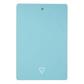 Taurus Zodiac Sign - Mini Klembord (Achterkant)