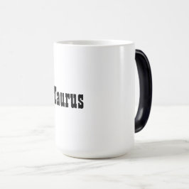 Taurus Zodiac Sign Morphing Mug Magische Mok