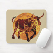 Taurus Zodiac Sign Muismat (Met muis)