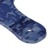 Taurus Zodiac Sign on Blue Digital Camouflage Snijplank (Hoek)