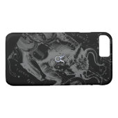 Taurus Zodiac Sign on Hevelius Black Case-Mate iPhone Case (Achterkant (Horizontaal))
