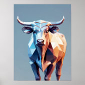 Taurus Zodiac Sign Poster (Voorkant)