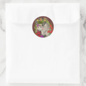 Taurus Zodiac Sign Ronde Sticker (Tas)