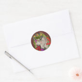 Taurus Zodiac Sign Ronde Sticker (Envelop)