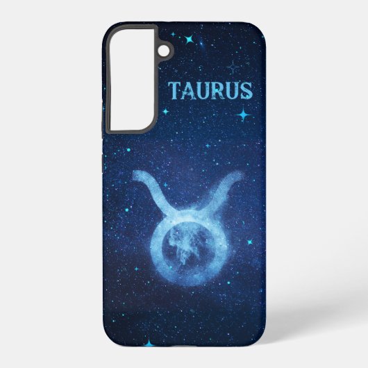 Taurus Zodiac Sign Samsung Galaxy Hoesje (Achterkant)