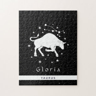Taurus Zodiac Sign Star Horoscope Symbol & Name Legpuzzel