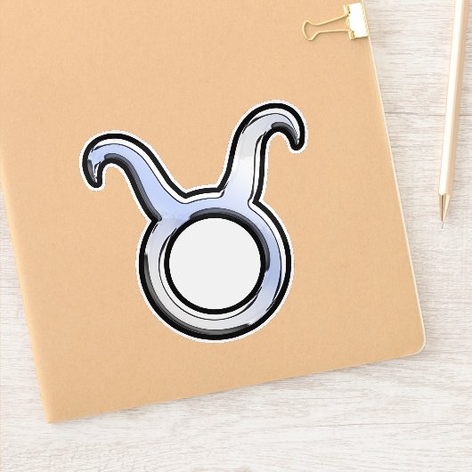 Taurus Zodiac Sign Sticker (Notitieboek)