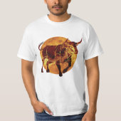 Taurus Zodiac Sign T-shirt (Voorkant)