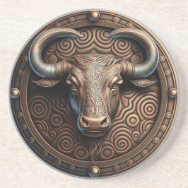 Taurus Zodiac Sign Taurus Horoscope Zandsteen Onderzetter
