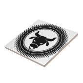 Taurus Zodiac Sign. Tegeltje (Zijkant)