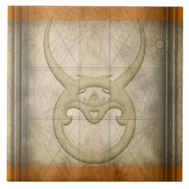 Taurus Zodiac Sign Tegeltje