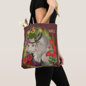 Taurus Zodiac Sign Tote Bag (Dichtbij)