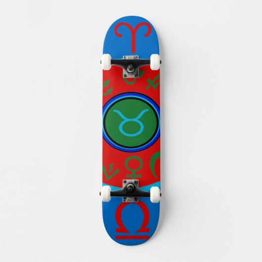 Taurus Zodiac Skateboard (Voorkant)